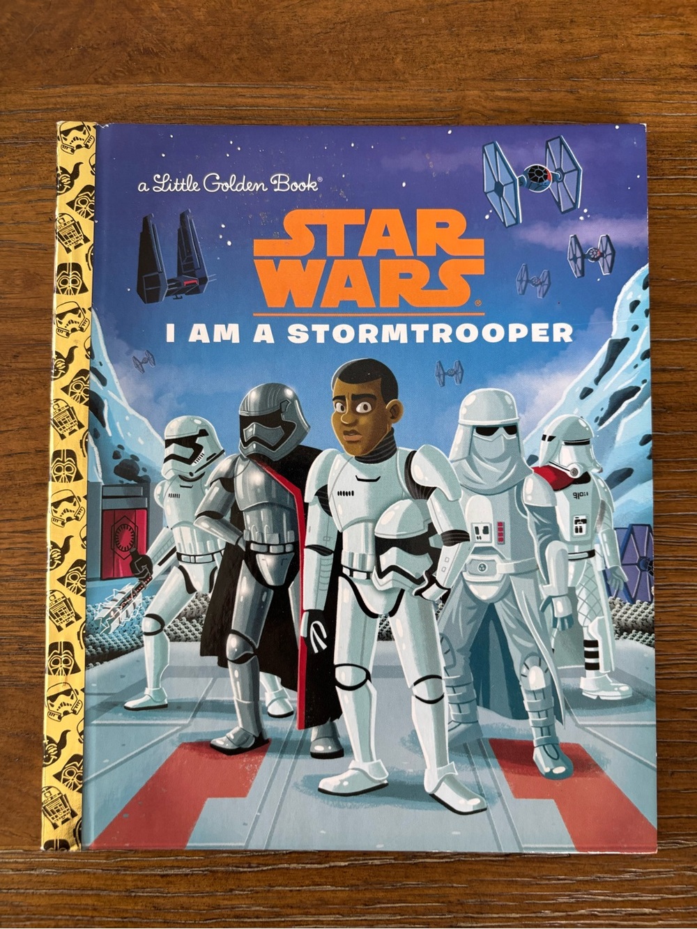 Star Wars I Am a Stormtrooper Little Golden Book - White & Blue